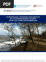 Vulnerabilidad y escenarios bioclimáticos de los sistemas marino-costeros a nivel del caribe centroamericano