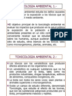 TOXICOLOGIA AMBIENTAL 1 (Modo de Compatibilidad) PDF