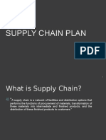 Supply Chain Plan