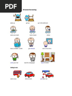 Daily Routine Vocabulary Guide | PDF