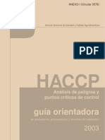 HACCP Guia Orientadora Senasa