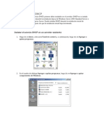 Instalar El Servicio DHCP
