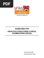 OSCE Examination Template and Guidelines | PDF