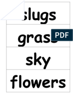Slugs Grass Sky Flowers