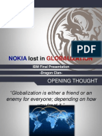 Nokia Lost in Globalization