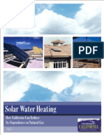 Solar Water Heating - Como California Puede Reducir La Dependencia Del Gas