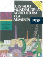 El Estado Mundial de La Agricultura y La Alimentacion