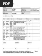 Risk Assessment (Welding) v01 | PDF | Welding | Construction