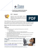 Presentation Kit: Shared Service Agreements