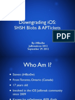 Downgrading Ios:: SHSH Blobs & Aptickets