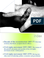 91709724 Evolution of African American Civil Rights Movement vAna