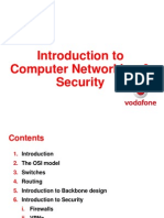 Introduction to Computer Networking & Security: The OSI Model, Switches, Routing, Backbone Design & Security