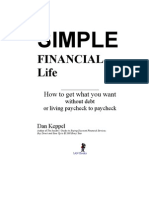 The Simple Financial Life by Dan Keppel Intro