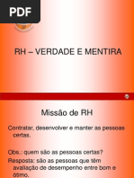 RH - Verdades e Mentiras