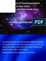 The Theory of Cosmic Evolution A New Vision of Time and The Cosmic Laws