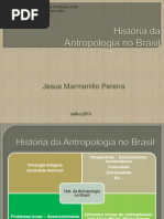 História da Antropologia no Brasil