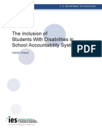 The Inclusion of Children With Disabilities