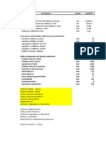 Lista de Materiales