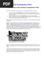 Download How Manual Transmissions Work by bishalsonar SN16553460 doc pdf