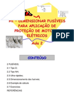 Dimensionamento Fusiveis