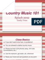 Splash Country Powerpoint