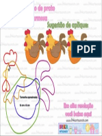 Patchwork Moldes Patch Aplique Galinha Charmosa