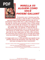 Mirella - 005 - Phoebe Gallant - Alguém Como Você