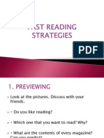Fast Reading Strategies