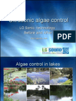 Effectiveness of LG Sonic for Algae Control