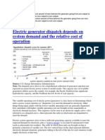 Minimum Up Time Is The Shortest Amount of Time Between The Generator Going From Zero Output To Non