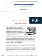 Ernesto Sabato - El Consumo No Es Un Sustituto Del Paraíso. Conferencia de Paz en La Paz, 14 de Agosto de 2002. San Juan, Puerto Rico