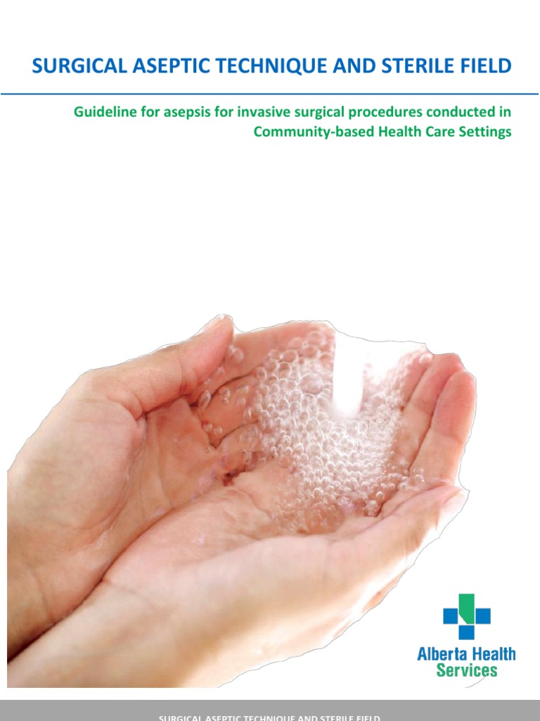 Surgical Aseptic Technique Sterile Field Surgery Medicine