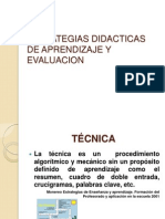 Estrategias Didacticas de Aprendizaje