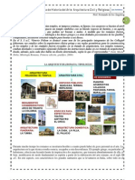 Ficha de Historia Del Arte Arquitectura Romana Civil y Religiosa