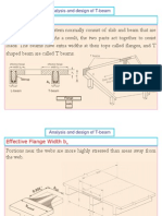 Analysis and Design of T-Beam