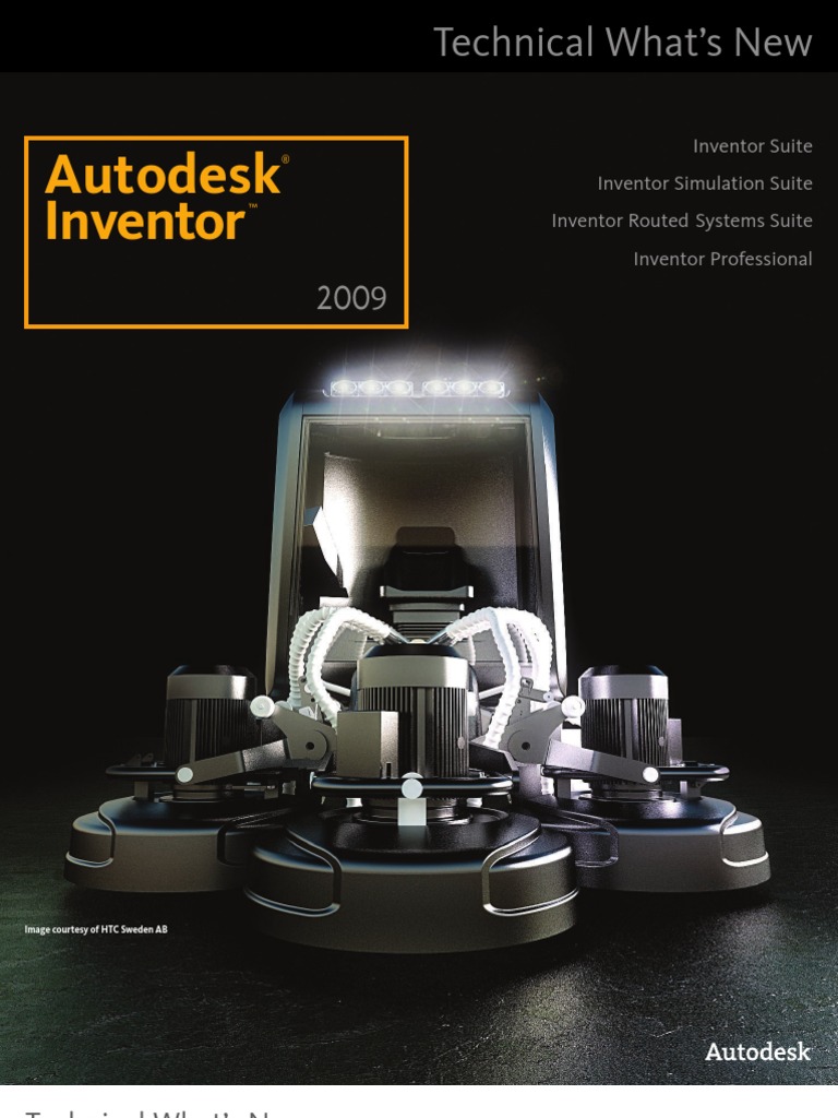Autodesk Inventor 2009 Technical Whats New | PDF