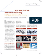 Advances in High-Temperature Microwave Processing