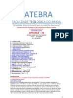 Apostila 24 - Estudo Sobre Novo Testamento Da Fatebra