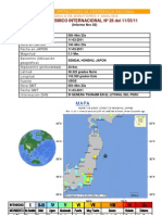 Boletin Sismico 2011-03-11