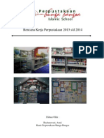 Rencana Program Kerja Perpustakaan 2013-2014