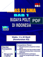 Bab 1 Budaya Politik Di Indonesia