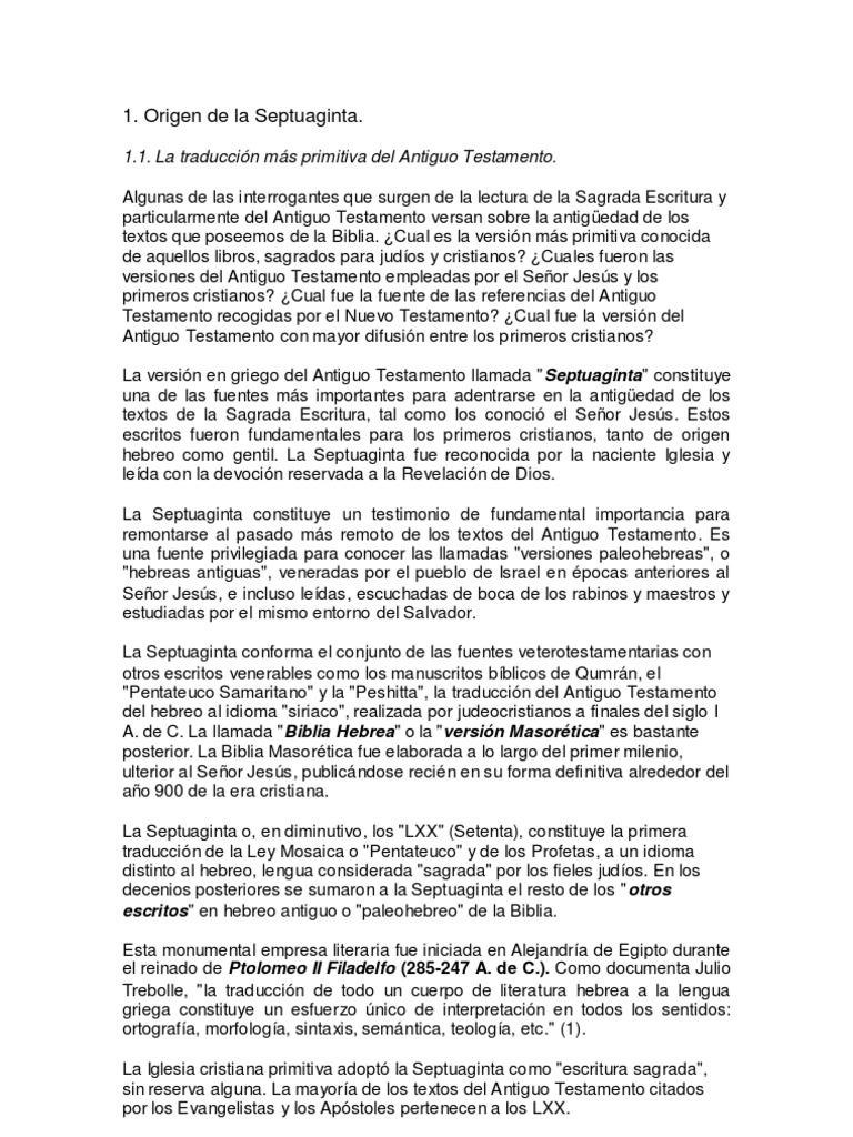 La septuaginta.pdf Septuaginta Tora