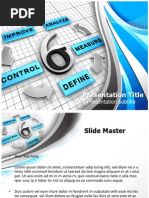Download DMAIC Powerpoint Template by Presentation Templates SN165650452 doc pdf
