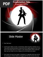 Download James Bond Silhouette Powerpoint Template by Presentation Templates SN165651303 doc pdf