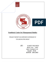 Project Report on Corporate Internship
