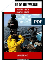 OOW - Piracy Monthly Report 2013.08