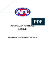 AFL Players' Code of Conduct