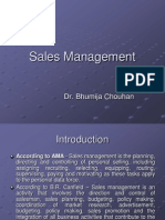 CH-1 Sales Management