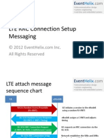 LTE RRC Connection Setup Messaging