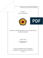 Contoh Proposal Kti Kukerta Xxiv